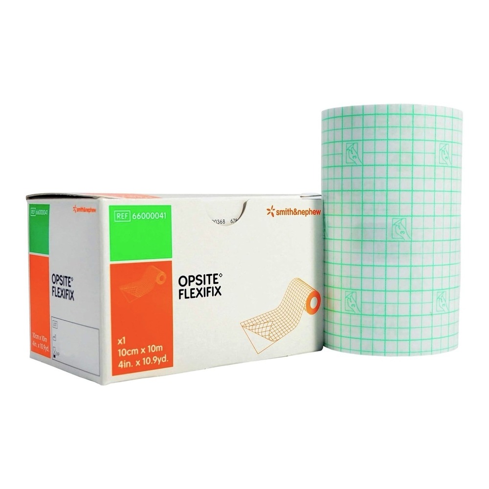 Smith And Nephew Flexifix Opsite‎ Transparent Adhesive Film Roll 4"X10.9 Yards